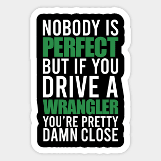 Wrangler Owners Sticker